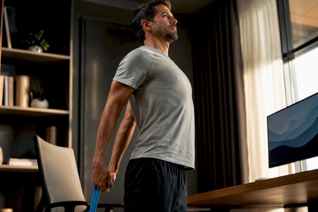 Stop Slouching at Your Desk: Coach Justin’s 12 to 15 Minute Routine